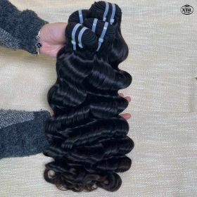 Single Donor Raw Indian Unprocessed Hair Vendors (Option: Loose Deep Wave-20Inches)